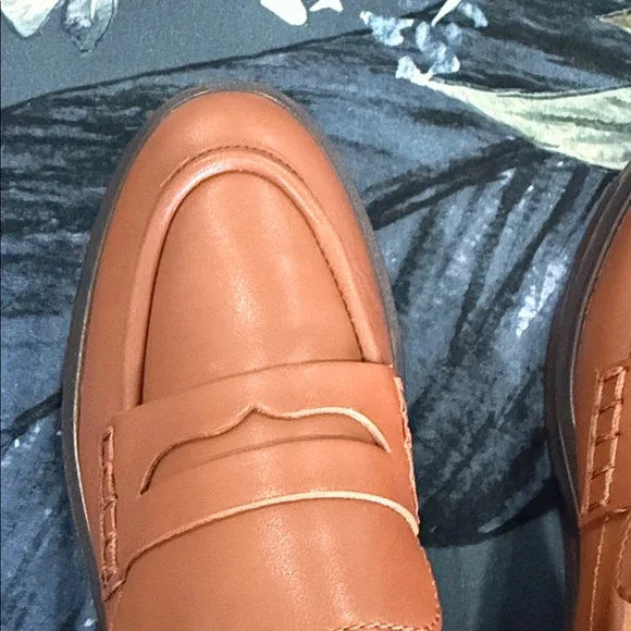 NEW - Madewell The Vernon Loafer in Leather - Brown (Dried Maple), 10 - Picture 4 of 11